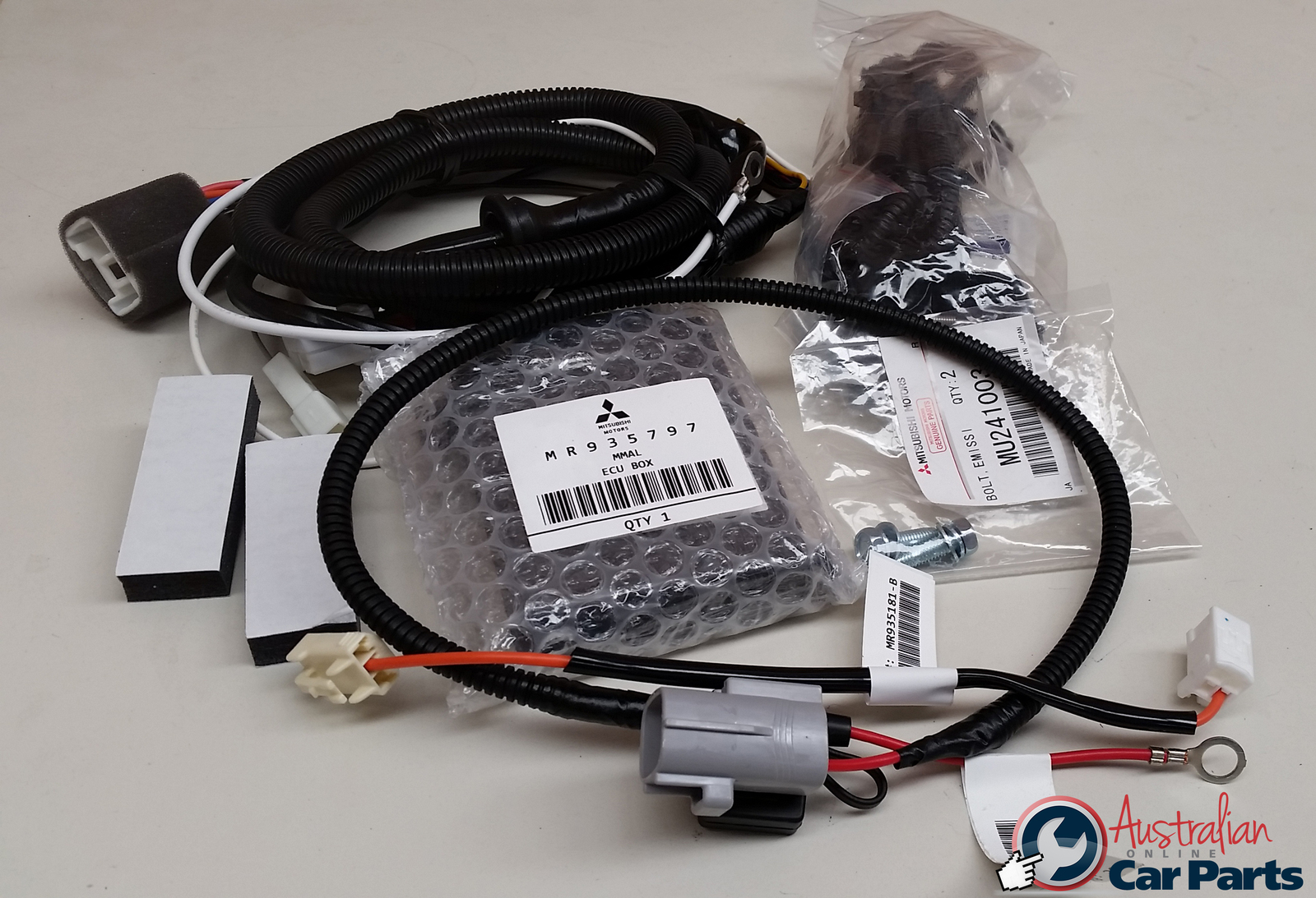 Tow bar Wiring Harness Kit Pajero 2008-2015 Genuine ... tow bar harness 