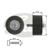 Drive Align Idler Pulley Gates 36174