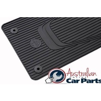 Front & Rear Rubber Mats all weather Genuine suitable for Holden Commodore VF 2013-2014-2015