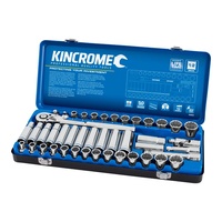 KINCROME Socket Set 45 Piece 1/2" Drive - Metric & Imperial K28024
