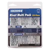 KINCROME Rivet Multi Pack 120 Piece K4980