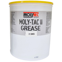 Molytec Tac II Multi Purpose Grease High Quality, Multi Purpose, Extreme Pressure & Water Resistant 2.5l Tub