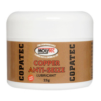 Molytec Copatec Anti-Seize Copper based Anti-Seize Compound, Protects parts from Corrosion, Gailing & Seizing 25g pod 6 Pack