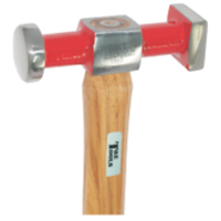 Light Plannishing Hammer (Crown Face) T&E Tools 1562