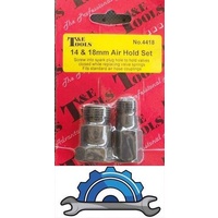 Air Hold Fitting Set (14 & 18mm) T&E Tools 4418