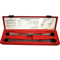 Serpentine Belt Wrench Kit T&E Tools 4940