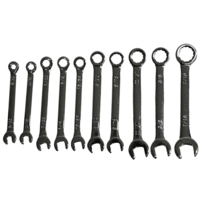 10 Piece SAE Mini Combination Wrench Set T&E Tools 5593