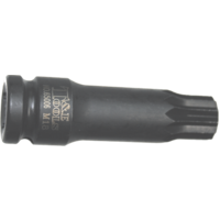 16mm Tamper Multi-Spline Drain Plug Socket T&E Tools 65006