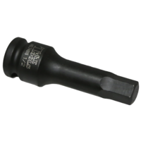 1/2" SAE In-Hex Impact Socket  Drive 3/8" x 78mm Length T&E Tools 74616