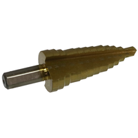 6mm to 25mm HSS Stepped Drill T&E Tools 8963