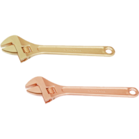 600mm Adjustable Wrench (Copper Beryllium) T&E Tools CB125-1016