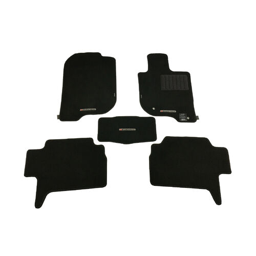 Floor carpet Mat Set 5 Seater Front & Rear suitable for Mitsubishi Challenger PB New Genuine