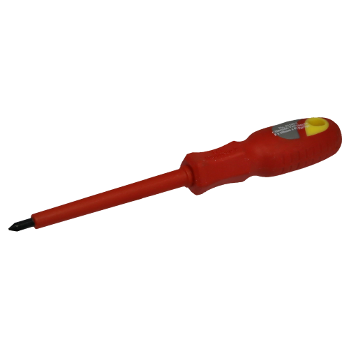 VDE Electrical Insulated Screwdriver (#1 x 80mm) T&E Tools 81100-I