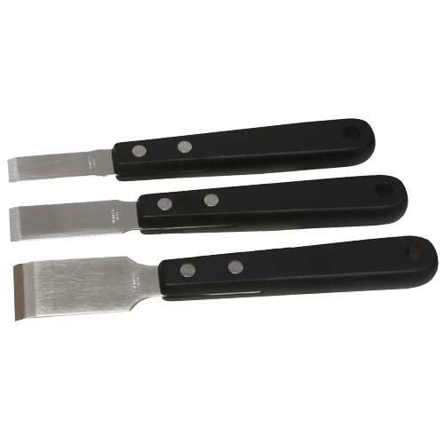3Pc. Stainless Steel Scraper Set T&E Tools 8517