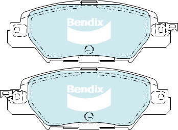 Brake Disc Pad Set Bendix DB2414 4WD For MAZDA CX-5 KE KF | eBay