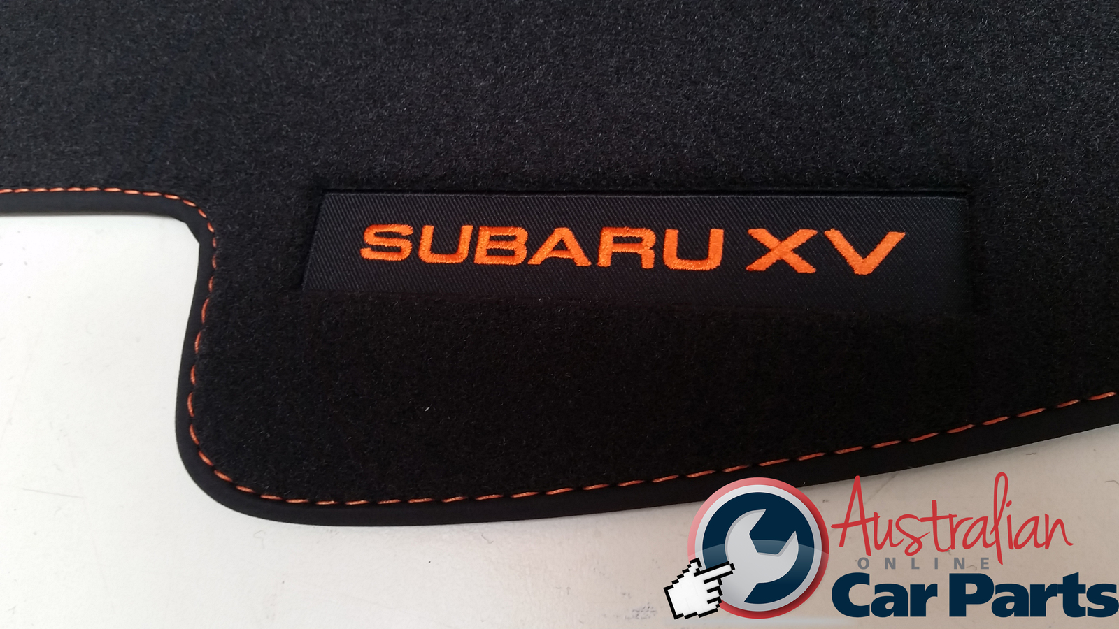 Carpet Floor Mats for Subaru Orange Black limited edition 20152017