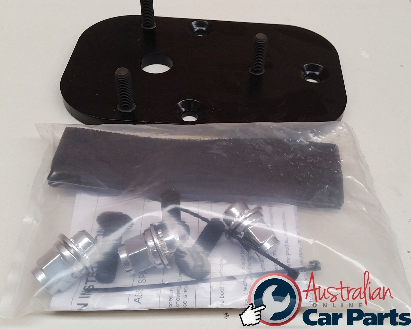 mitsubishi pajero spare wheel lift kit