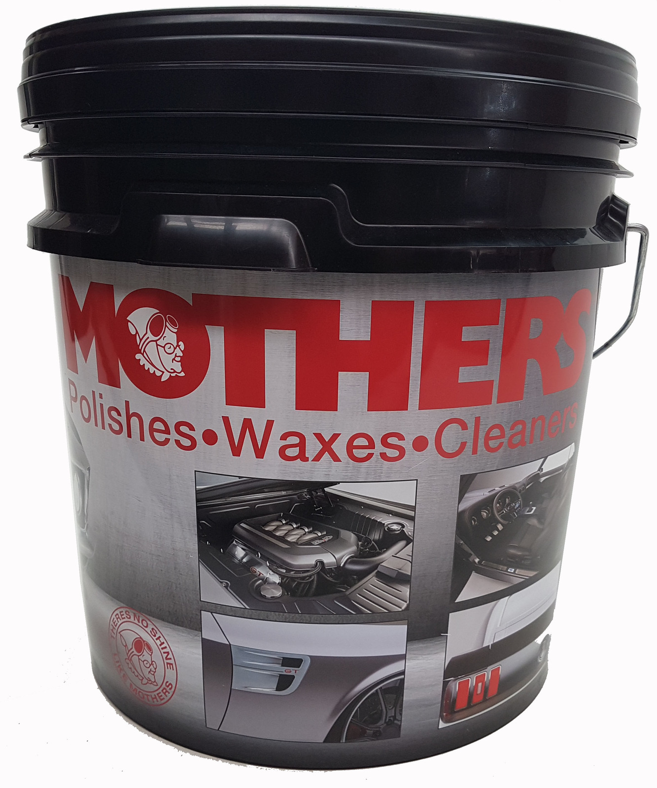 Car Wash Bucket Mothers Polish Gift Pack with Mustang Graphic 65GB18