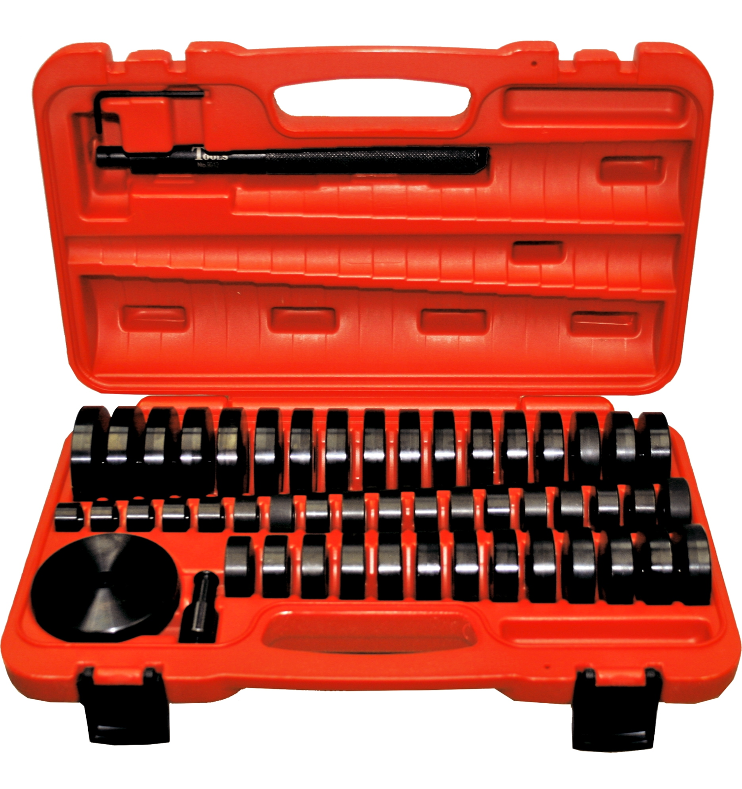 T&E Tools 50 Piece Custom Bush / Seal / Bearing Driver Set 9012 NEW