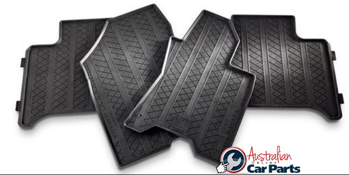 Rubber Mats Suitable For Nissan Navara D23 Automatic Front Rear