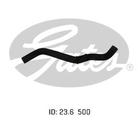Upper Radiator Hose Gates 02-0188 for DAIHATSU CHARADE G11 1985-88 1.0L 3 Cyl. 6v SOHC CARB