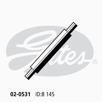 Heater Hose GATES 02-0531 for HOLDEN NOVA LF 1.6L 1991-1994 Petrol