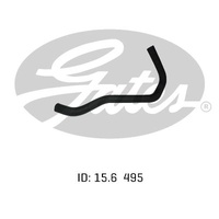 Heater Hose GATES 02-0888 for HONDA CIVIC 1991-1995 1.5L Petrol