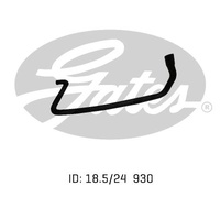 Heater Hose GATES 02-0918 for HILLMAN HUNTER 1967-1973 1.7L Petrol