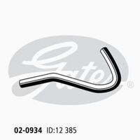Radiator Hose Gates 02-0934 For FORD CAPRI 1970-1974 Petrol 3L