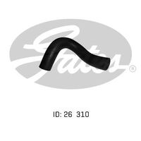 Upper Radiator Hose Gates 02-0936 for NISSAN 1200 B110 1.2L 1970-74 PETROL