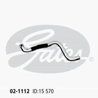 Heater Hose Gates 02-1112 for Toyota Camry MCV36 3L 2002-2006 FWD Petrol