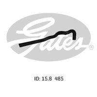 Heater Hose Gates 02-1154 for NISSAN PATROL GU 4.5L 1997-01