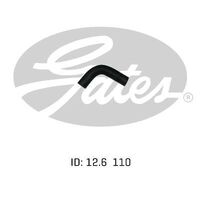 Heater Hose Gates 02-1162 for NISSAN PATROL GU 4.5L 1997-01