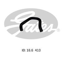 Heater Hose Gates 02-1249 for Toyota Landcruiser Prado KZJ120 2003-07