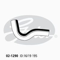 Heater Hose Gates 02-1290 for FORD TERRITORY SX SY 4L 2004-2011 PETROL