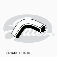 Heater Hose Gates 02-1448 for Toyota Cressida MX83 3L 1988-1993 Petrol