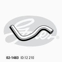 Heater Hose Gates 02-1483 for SUBARU FORESTER SG 2.5L 2002-2008