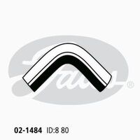 Heater Hose Gates 02-1484 for SUBARU FORESTER SG 2.5L 2002-2008