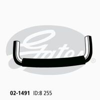 Heater Hose Gates 02-1491 for  SUBARU OUTBACK BP 2.5L 2003-2009