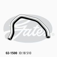 Heater Hose Gates 02-1500 for HOLDEN EPICA EP 2.5L 2007-2011 FWD PETROL