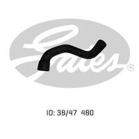 Radiator Hose Lower Gates 05-0143 for FORD FALCON XY 3.3L 1970-1972 PETROL