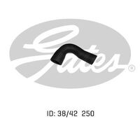 Radiator Hose Upper Gates 05-0163 for FORD CAPRI 3L 1970-1974 PETROL