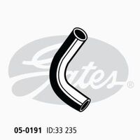 Radiator Hose Lower Gates 05-0191 for MAZDA/ EUNOS CAPELLA 1.6L 1970-77