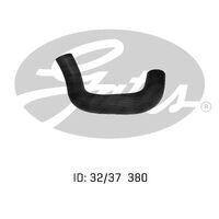 Radiator Hose Lower Gates 05-0250 for Toyota Celica 1.6L 1971-1976 Petrol