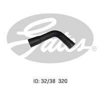 Lower Radiator Hose Gates 05-0280 for FORD ESCORT 2L 1975-1980 PETROL