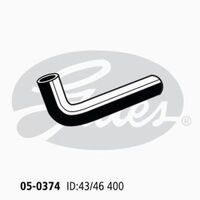 Radiator Hose Lower Gates 05-0374 for FORD F100 F250 4.1L 1970-85