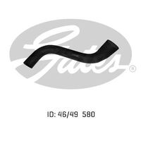 Radiator Hose Lower Gates 05-0376 for FORD F350 4.1L 1970-1985