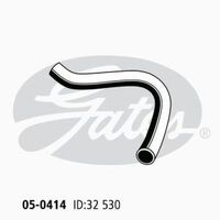 Radiator Hose Upper Gates 05-0414 for HOLDEN COMMODORE VH 1.9L 1981-1984 PETROL