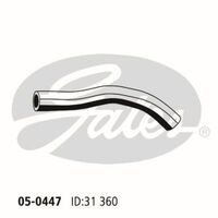 Radiator Hose Lower Gates 05-0447 for Toyota Stout RK101 2L 1968-79