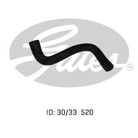 Radiator Hose Lower Gates 05-0491 for HOLDEN RODEO KB 2L 1981-1982 DIESEL